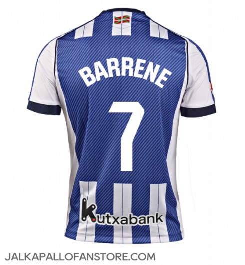 Real Sociedad Ander Barrenetxea #7 Kotipaita 2025-26 Lyhythihainen Real Sociedad Ander Barrenetxea #7 Kotipaita 2025-26 Lyhythihainen